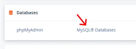mysql database